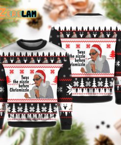 Snoop Dogg Twas The Nizzle Before Chrismizzle Ugly Sweater
