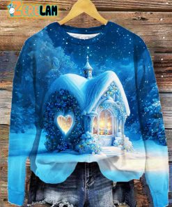 Snow Heart House Sweatshirt