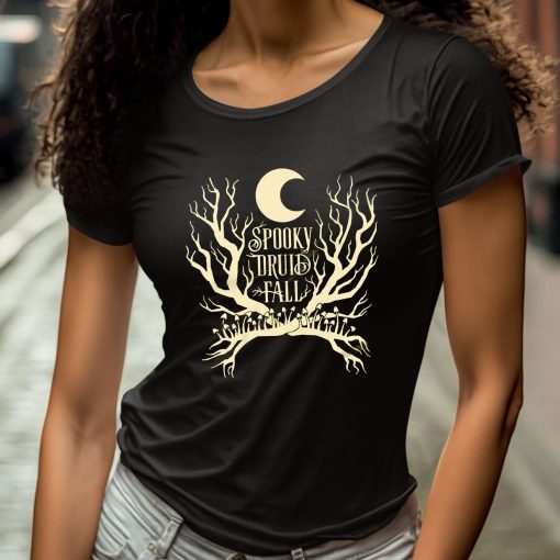 Spooky Druid Fall Halloween Shirt