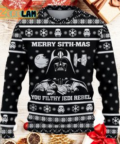 Star Wars Merry Sith Mas Darth Vader Unisex Ugly Christmas Sweaters