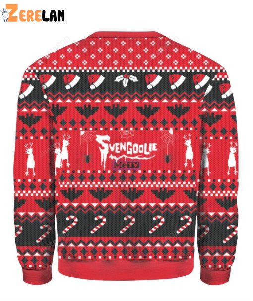 Svengoolie Holiday Ugly Christmas Sweater