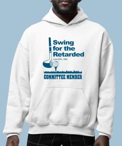 Swing For The Retarded June 6Th 1982 Committee Member Shirt 6 1