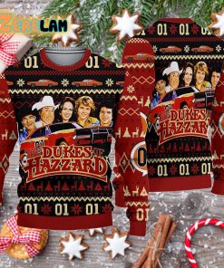 The Dukes Of Hazzard 3D Ugly Knitted Christmas 3D Sweater