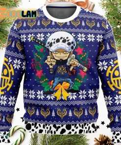 Trafalgar D Water Law One Piece 3D Ugly Sweater Christmas