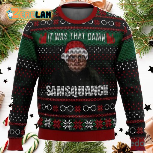 Trailer Park Boys Samsquanch Ugly Sweater