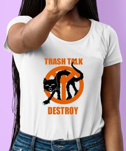 Trash Talk Destroy Cat Shirt 6 1