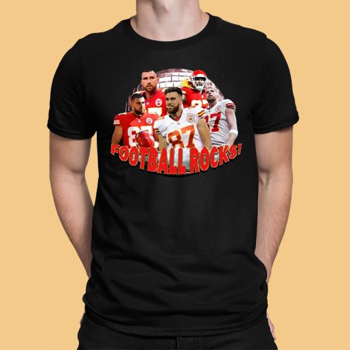 Travis Kelce Football Rocks Shirt