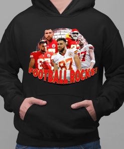 Travis Kelce Football Rocks Shirt 2 1