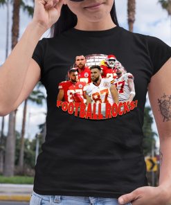 Travis Kelce Football Rocks Shirt 6 1