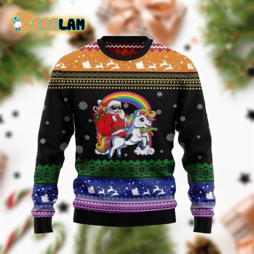 Unicorn Lgbt Ugly Sweater For Men And Women