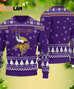 Vikings Football Christmas Ugly Sweater