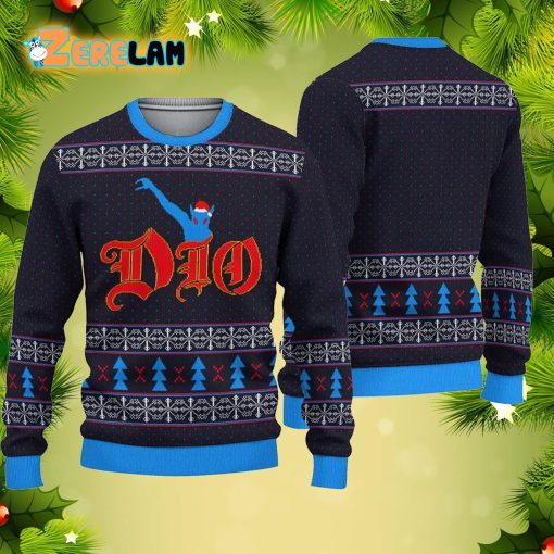 Vintage Dio Holy Diver Tour 83 Limited Edition Christmas Ugly Sweater