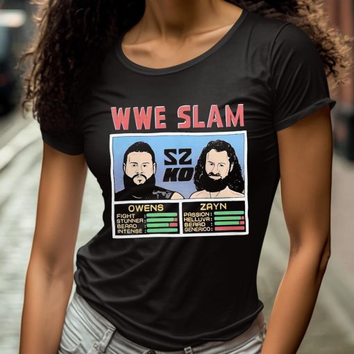 WWE Slam Owens And Zayn Shirt