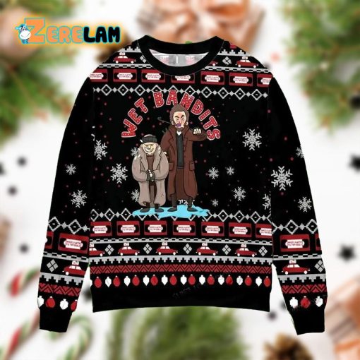 Wet Bandits Home Alone Ugly Sweater Unique Gift For Men And Women