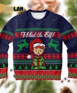 What The Elf Christmas Ugly Sweater