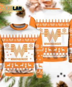 Whataburger Ugly Sweater