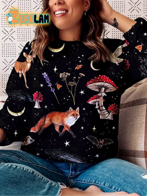 Women’s Animal Print Sweatshirt
