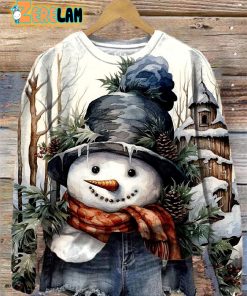 Women’s Christmas Snowman Sweatshirt