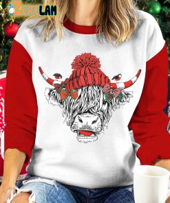 Women’s Cow Winter Long Sleeve Shirt