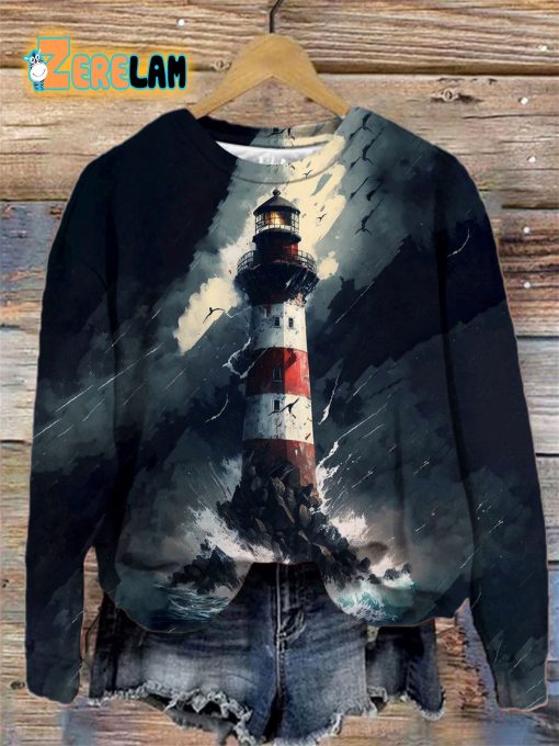 Women’s Lighthouse Casual Sweatshirt