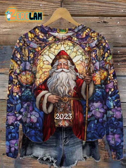 Women’s Santa 2023 Christmas Sweatshirt