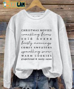 Womens Winter Christmas List Sweatshirt 3 1