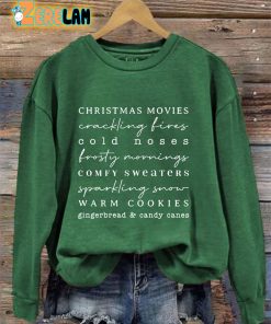 Womens Winter Christmas List Sweatshirt 4 1
