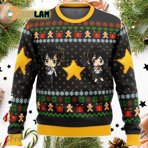 Anime Your Name Kimi No Na Wa Ugly Sweater Christmas