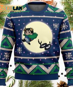 Bojji and Kage Full Moon Ranking Of Kings Christmas Ugly Sweater