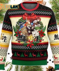 Christmas Is Here Mushoku Tensei Jobless Reincarnation 3D Christmas Ugly Sweater