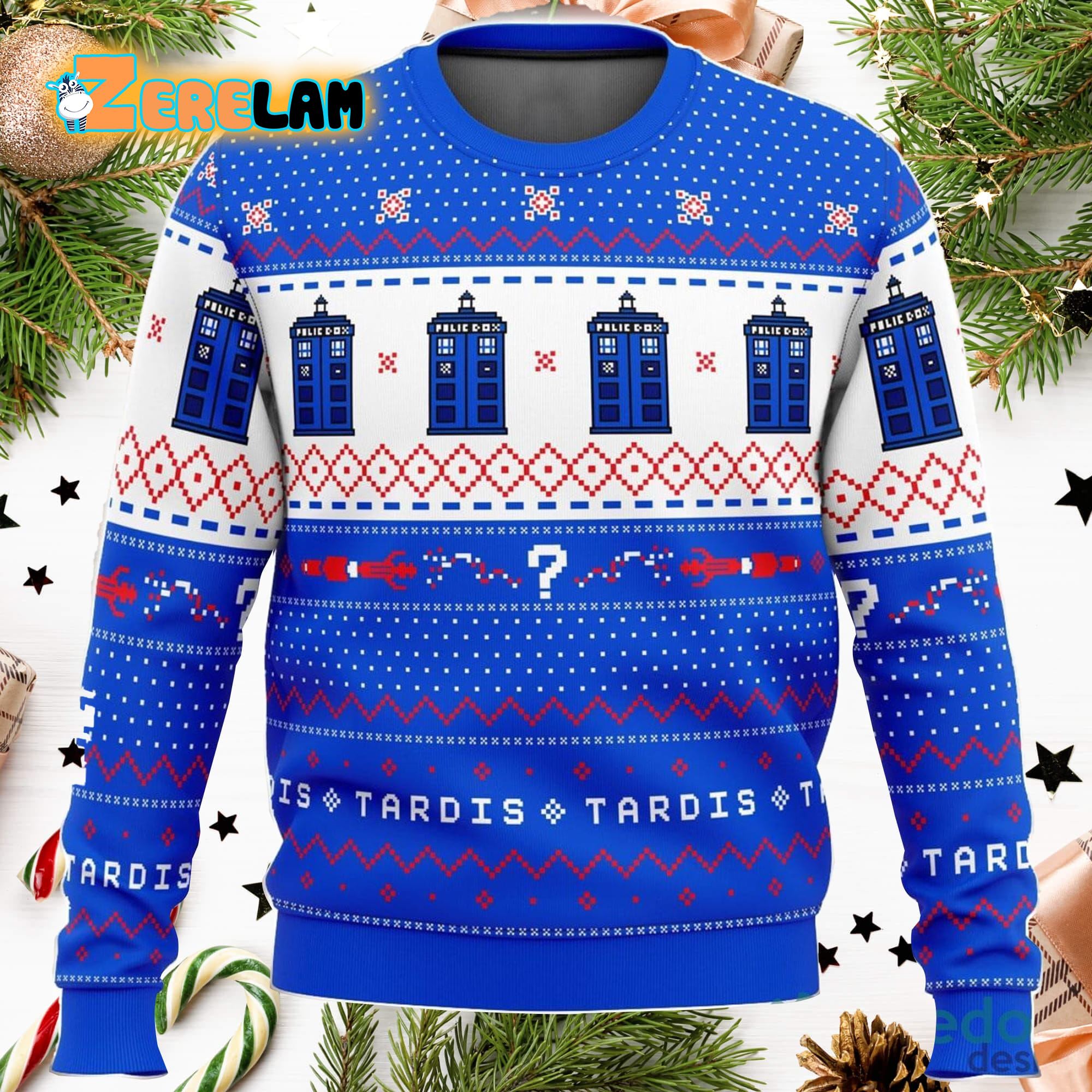 Cowboys Football Team Ugly Christmas Ugly Sweater - Zerelam