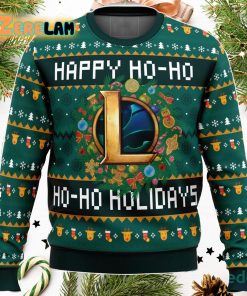Happy Ho-Ho-Ho Holidays League of Legends Christmas Ugly Sweater
