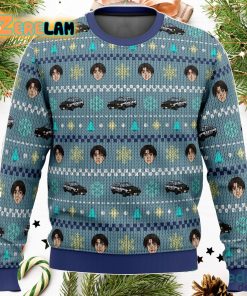 Initial D Takumi Fujiwara Christmas Ugly Sweater
