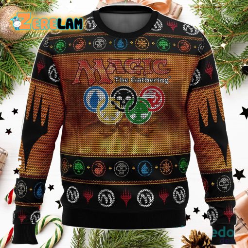 Magic the Gathering MTG 3D Ugly Christmas Sweater
