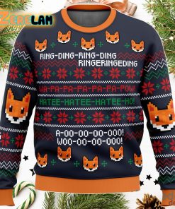 What Does The Fox Say 3D Christmas Ugly Sweater Unisex