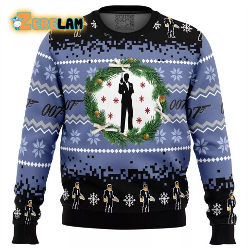 007 James Bond Christmas Ugly Sweater