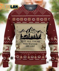 3d All Over Printed Lord Of The Rings Ugly Sweater For Men And Women
