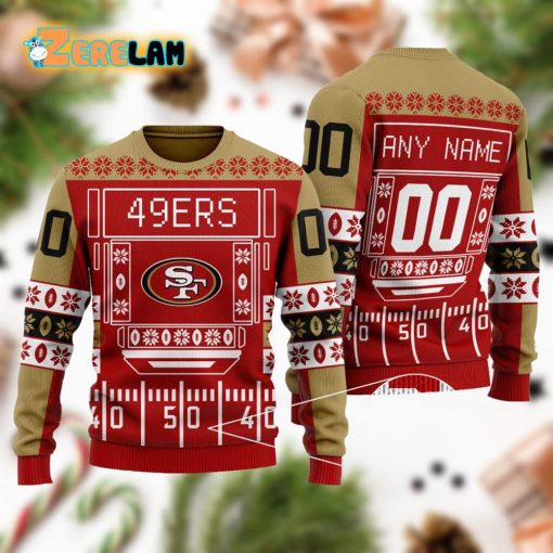 49ers Christmas Ugly Sweater
