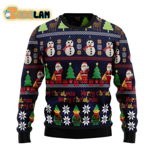 A Merry Lego Ugly Sweater For Men Women