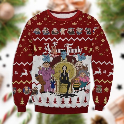 Addams Family Christmas Ugly Sweater