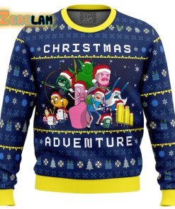 Adventure Time Christmas Quest Ugly Sweater