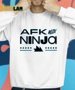 Afk With Ninja Neon Shirt 8 1