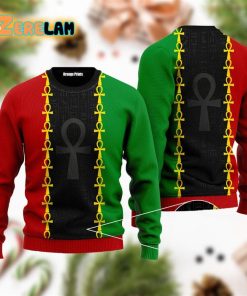 African Christmas Ugly Sweater For Men Women
