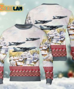 Air Force Boeing B-52 Stratofortress Christmas Ugly Sweater