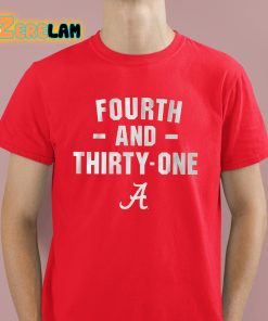 Alabama Football 4th 31 Shirt