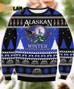 Alaskan Winter Christmas Ugly Sweater