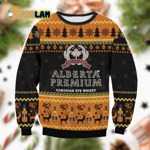 Alberta Premium Christmas Ugly Sweater