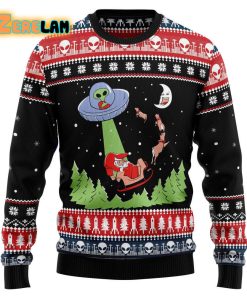 Alien Christmas Ugly Sweater