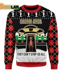 Alien Storm Area They Cant Stop Us All Ugly Sweater
