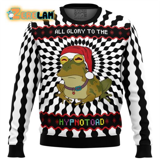 All Glory To The Hypnotoad Christmas Funny Ugly Sweater